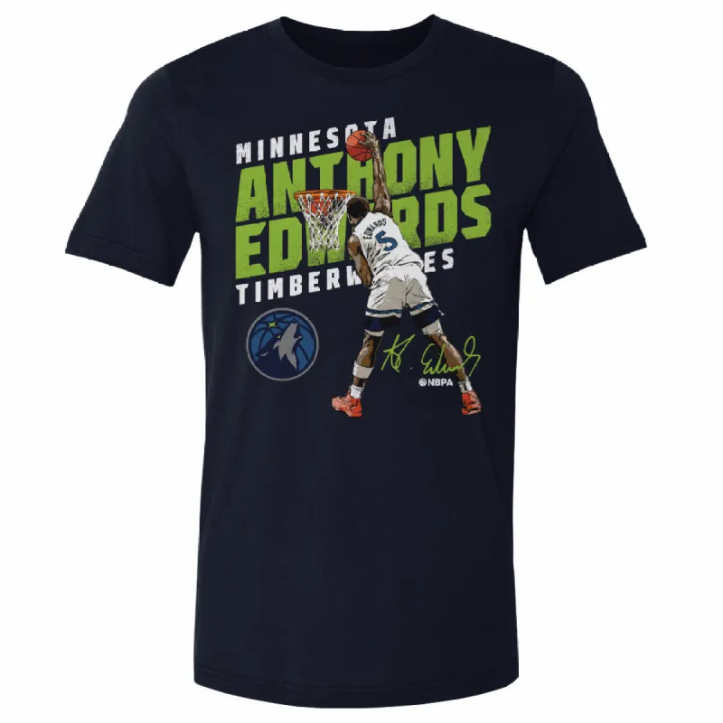 Anthony Edwards Minnesota Timberwolves Slant WHT sold by 500 Level