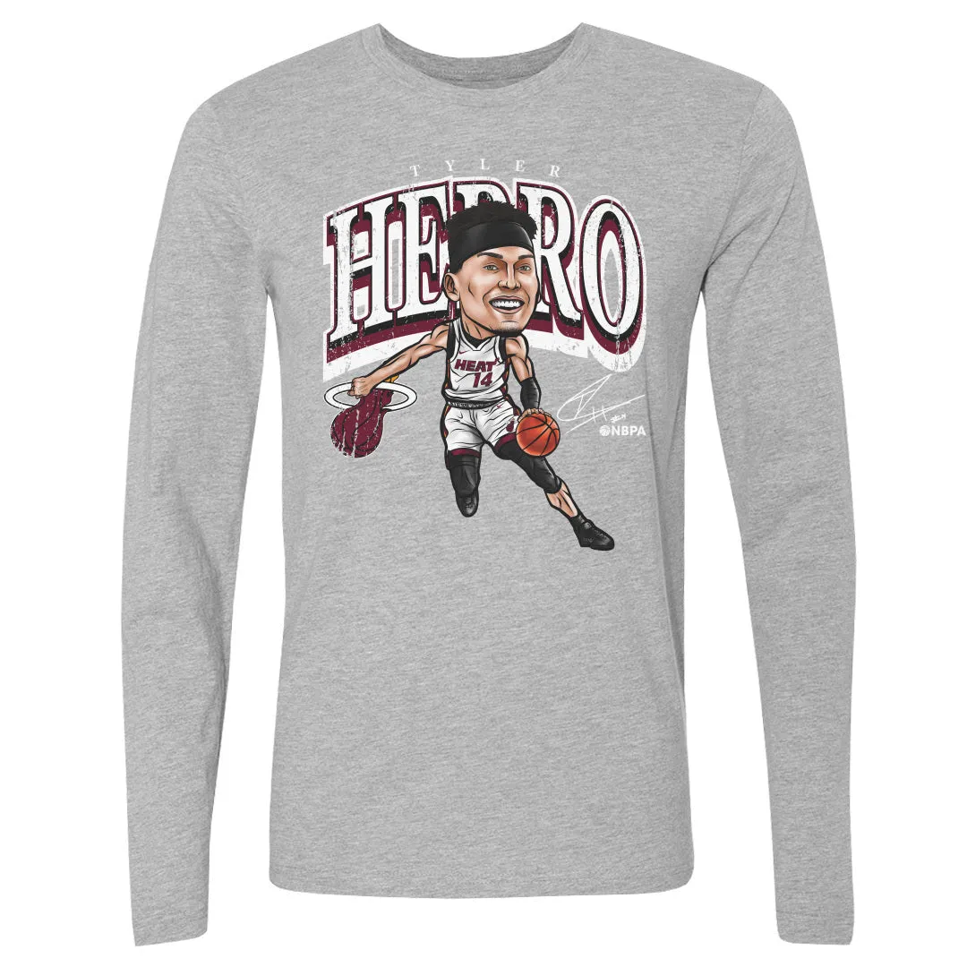 Tyler Herro Miami Heat Cartoon WHT sold by 500 Level product image thumbnail 3
