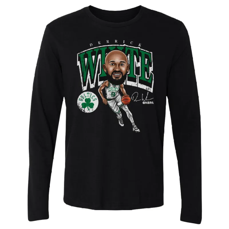 Derrick White Boston Celtics Cartoon WHT sold by 500 Level