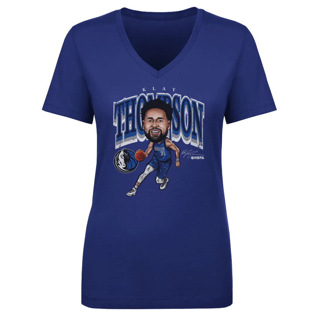 Klay Thompson Dallas Mavericks Cartoon WHT sold by 500 Level product image thumbnail 2