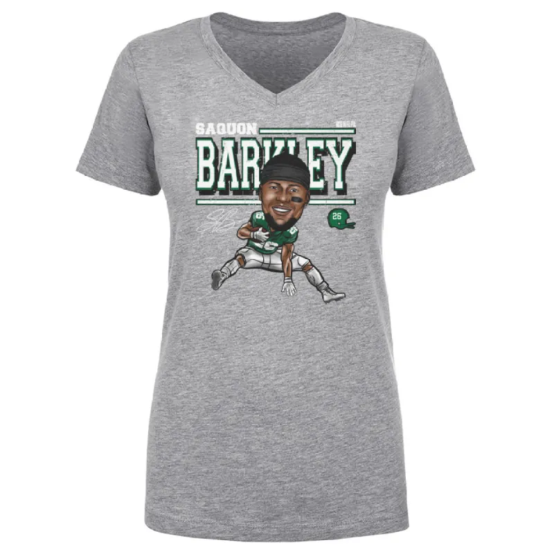 Saquon Barkley Philadelphia Cartoon WHT sold by 500 Level