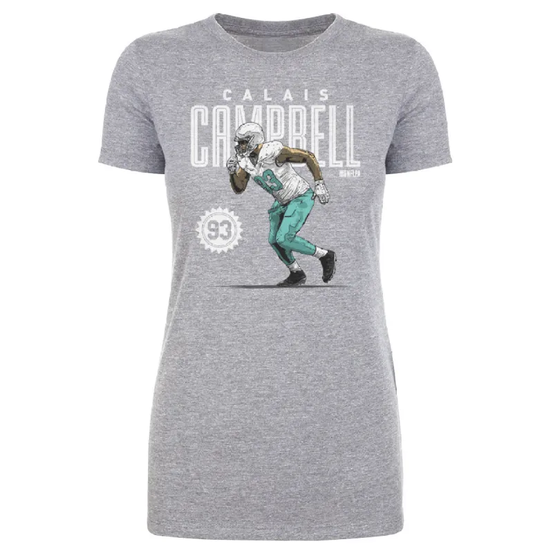 Calais Campbell Miami Card WHT sold by 500 Level