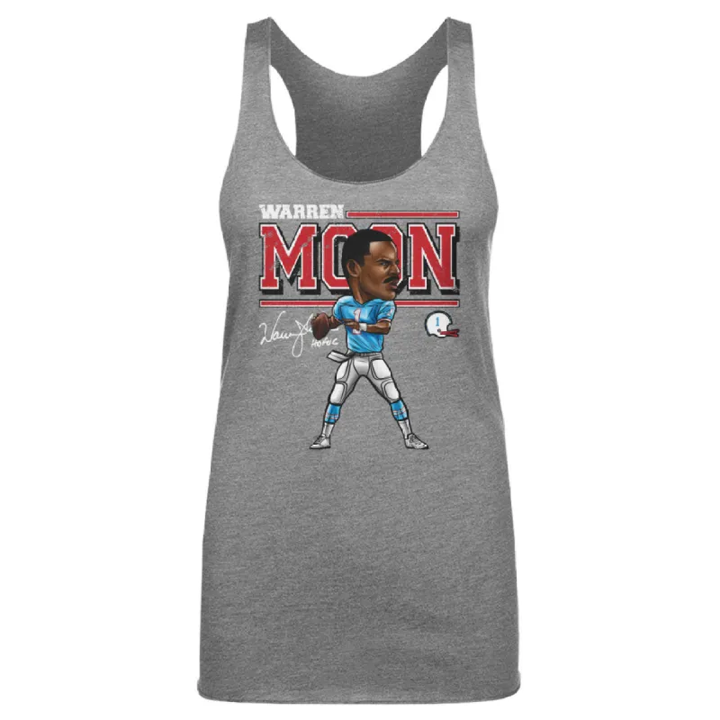 Warren Moon Houston Cartoon WHT sold by 500 Level