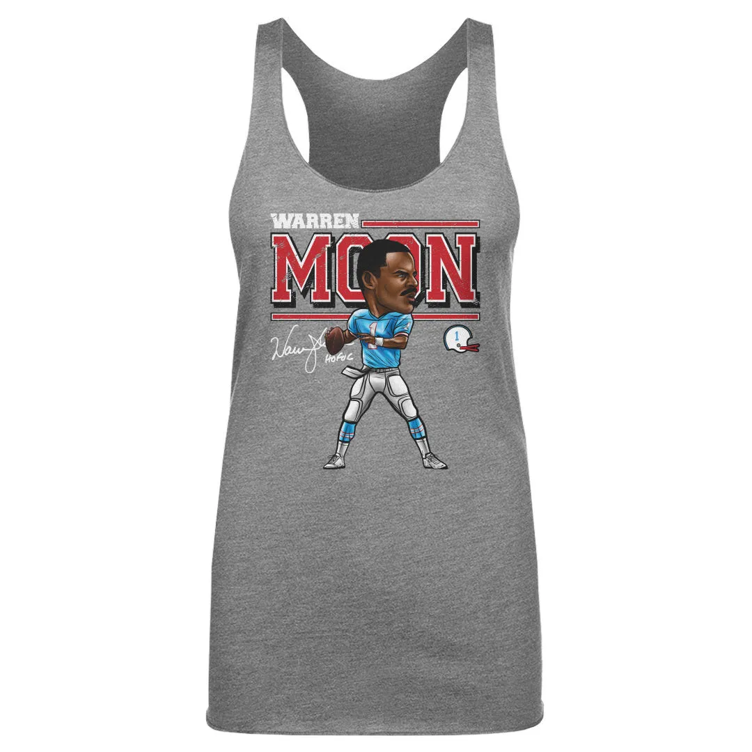 Warren Moon Houston Cartoon WHT sold by 500 Level