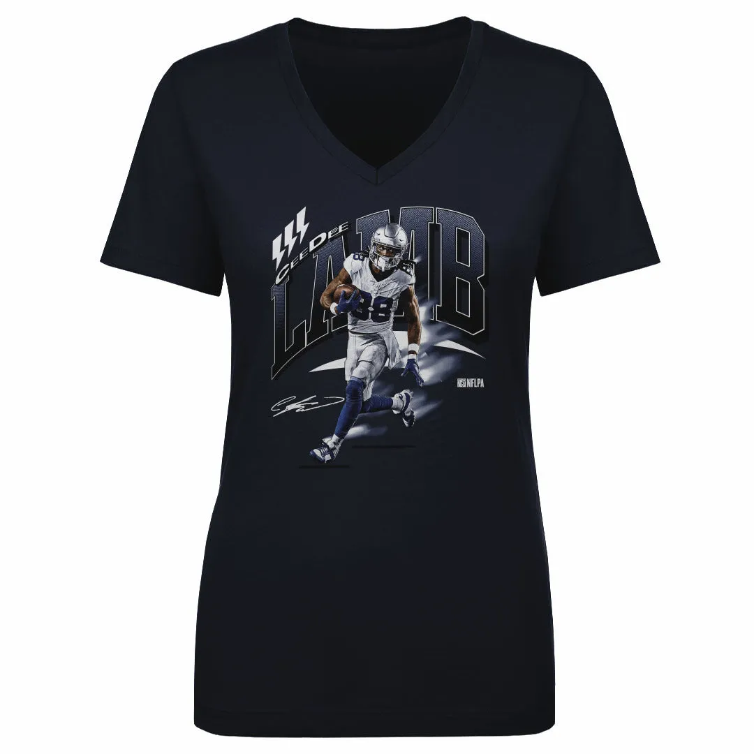 CeeDee Lamb Dallas Retro WHT sold by 500 Level product image thumbnail 2