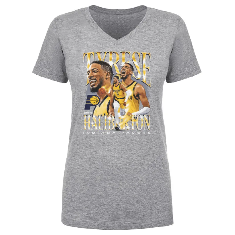Tyrese Haliburton Indiana Pacers Vintage WHT sold by 500 Level