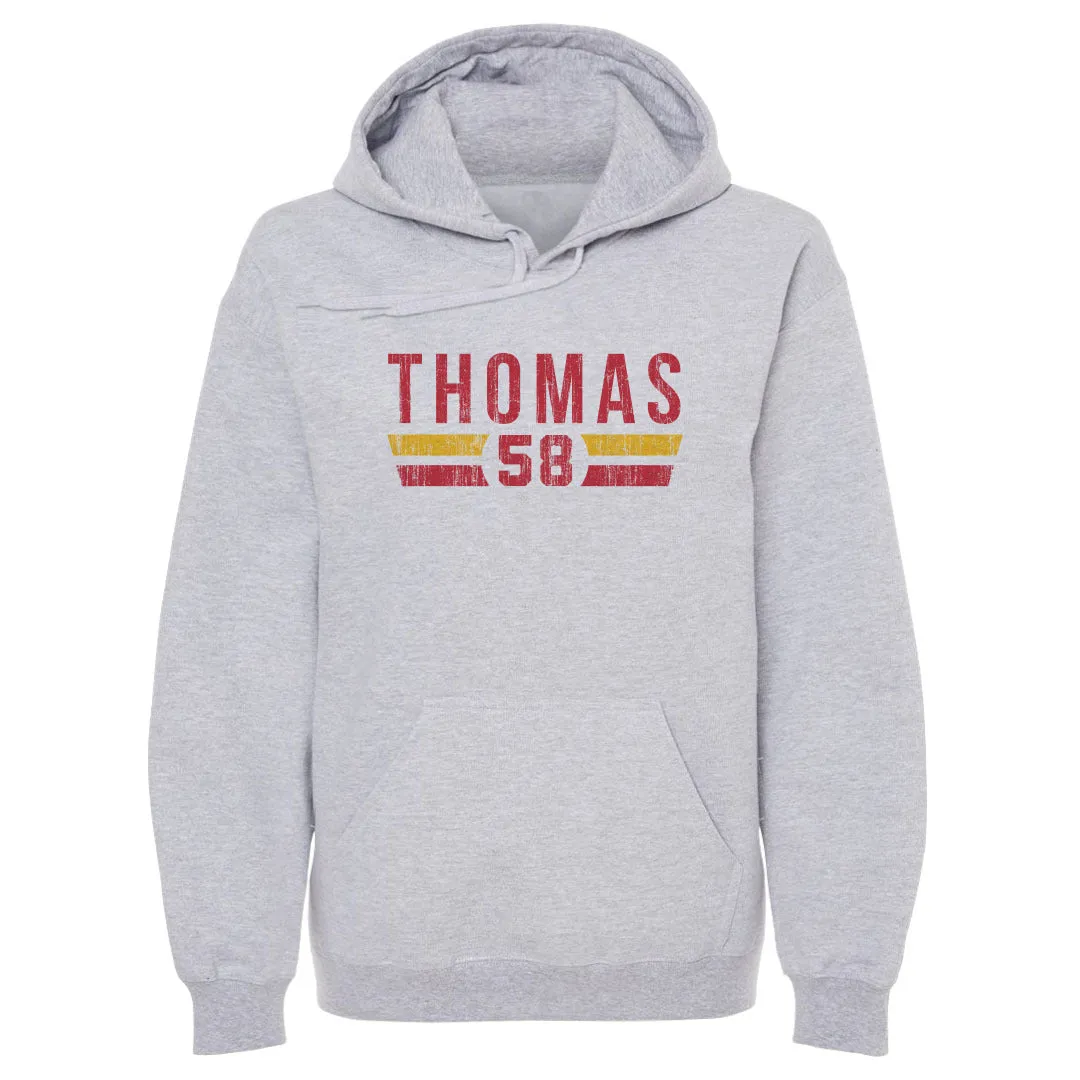 Derrick Thomas Kansas City Font sold by 500 Level