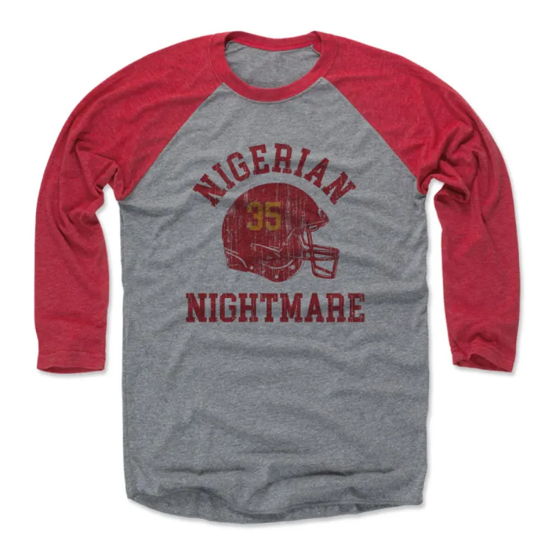 Christian Okoye Kansas City Nickname Helmet Font sold by 500 Level