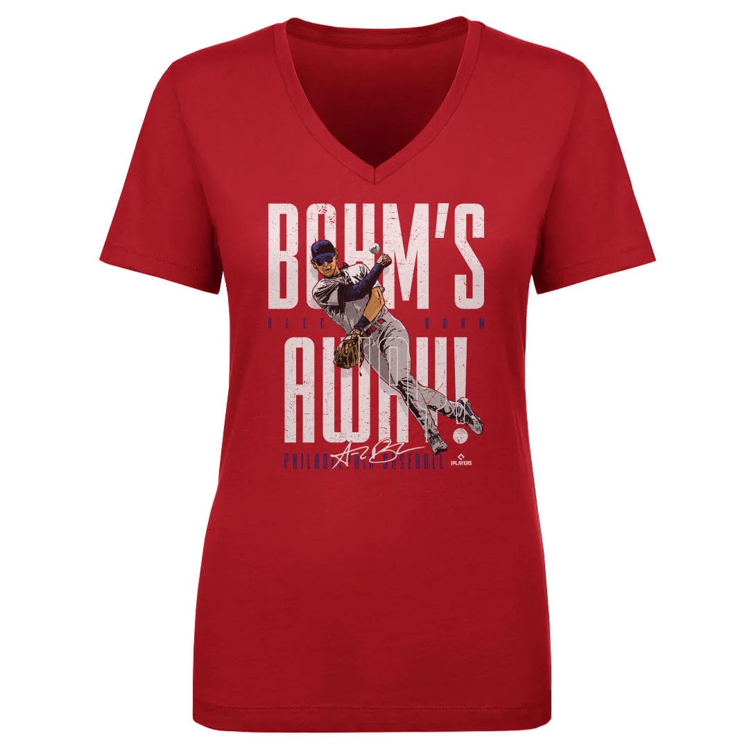 Alec Bohm Philadelphia Bohm's Away Throw WHT sold by 500 Level product image thumbnail 2