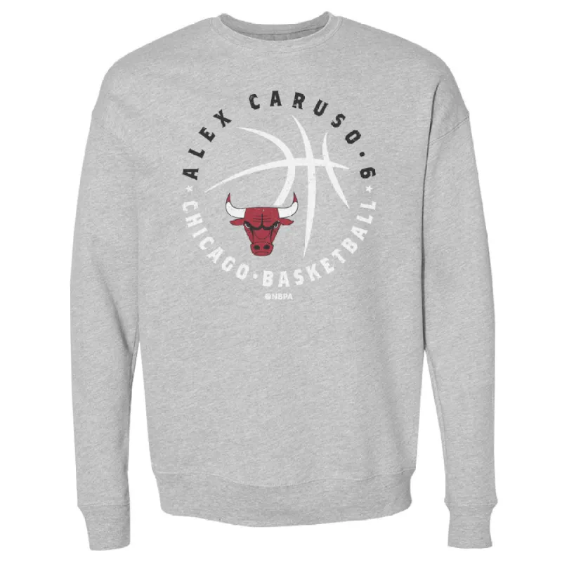 Alex Caruso Chicago Bulls Player Ball WHT sold by 500 Level