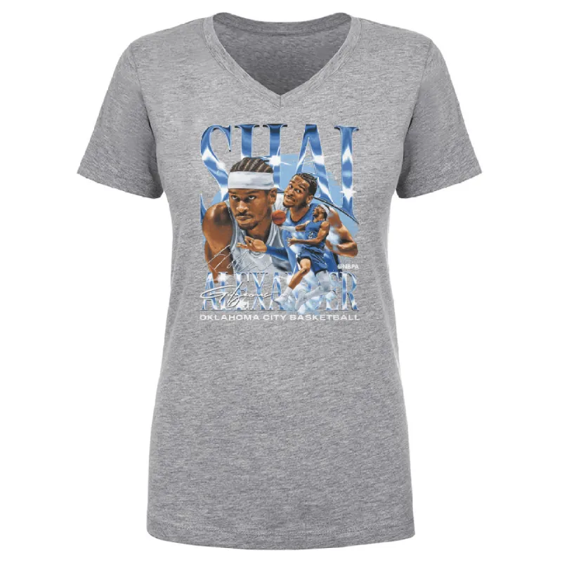 Shai Gilgeous-Alexander Oklahoma City Vintage WHT sold by 500 Level