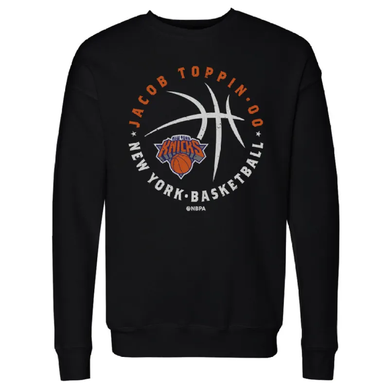 Jacob Toppin New York Knicks Player Ball WHT sold by 500 Level