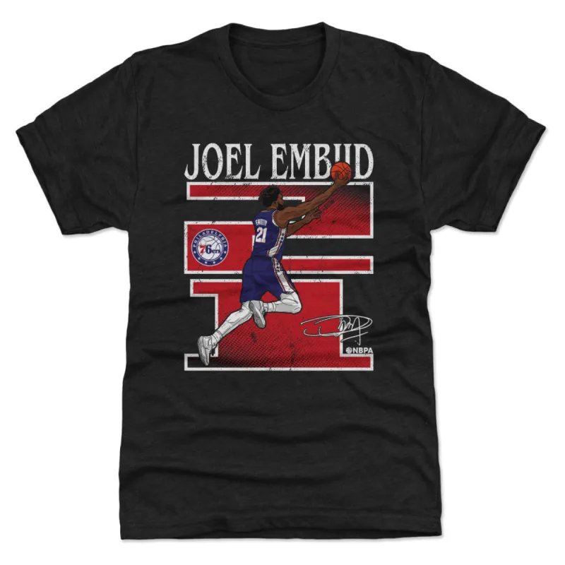 Joel Embiid Philadelphia 76ers Number WHT sold by 500 Level