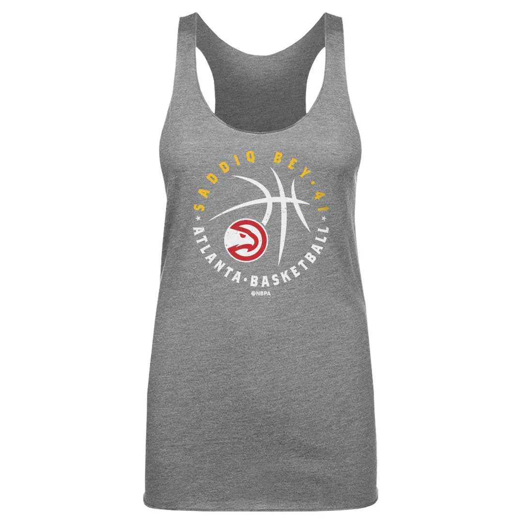 Saddiq Bey Atlanta Hawks Player Ball WHT sold by 500 Level product image thumbnail 2