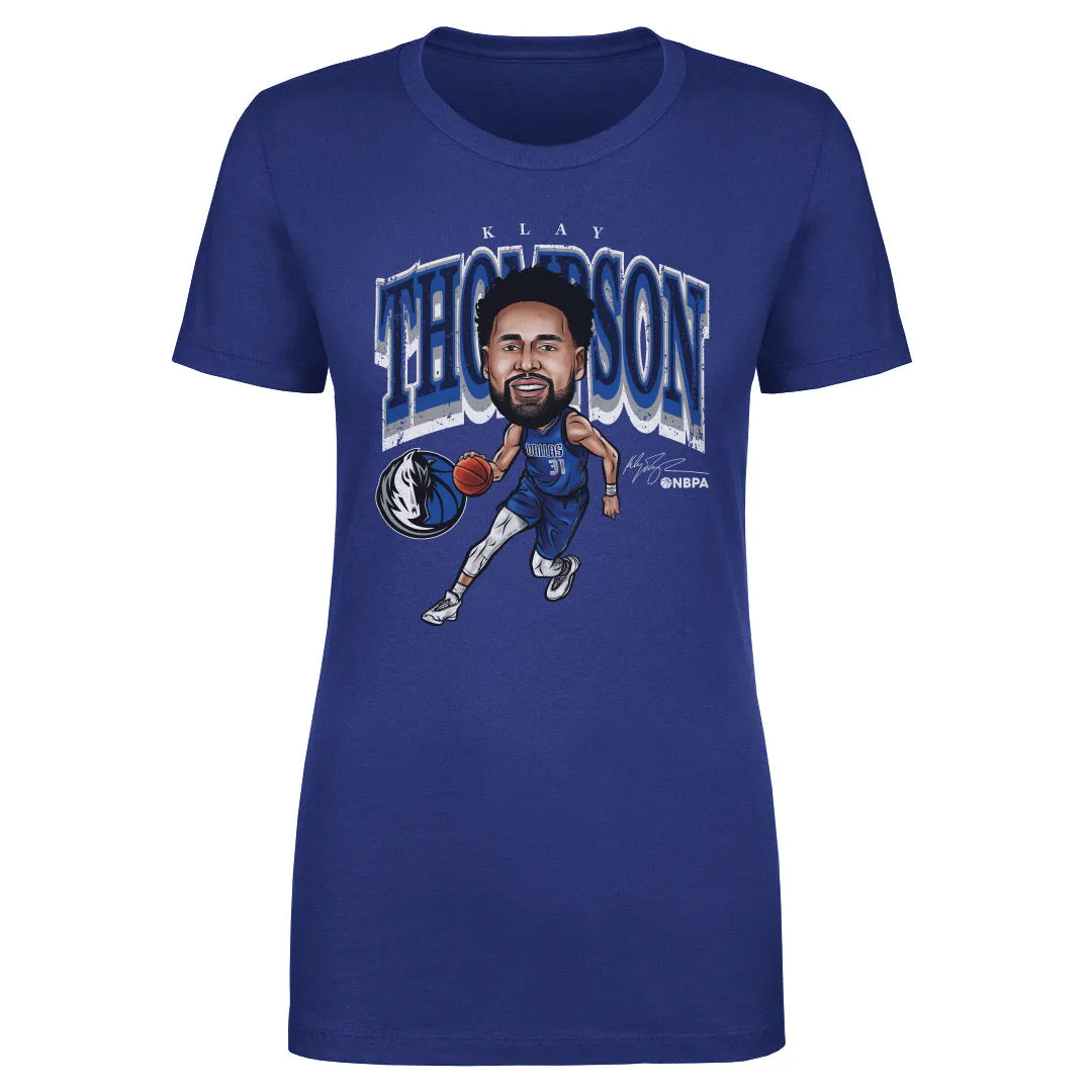 Klay Thompson Dallas Mavericks Cartoon WHT sold by 500 Level product image thumbnail 2