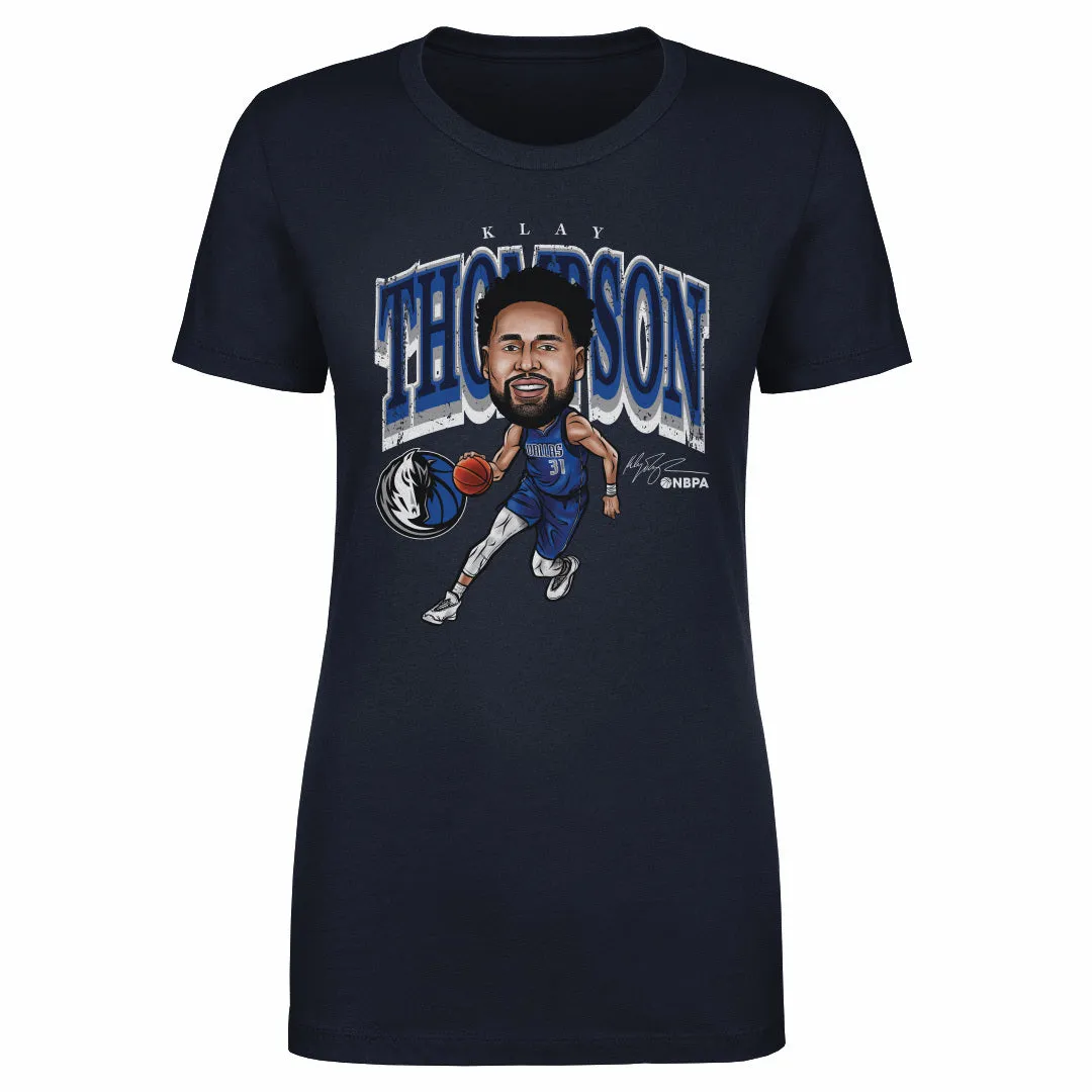 Klay Thompson Dallas Mavericks Cartoon WHT sold by 500 Level product image thumbnail 3