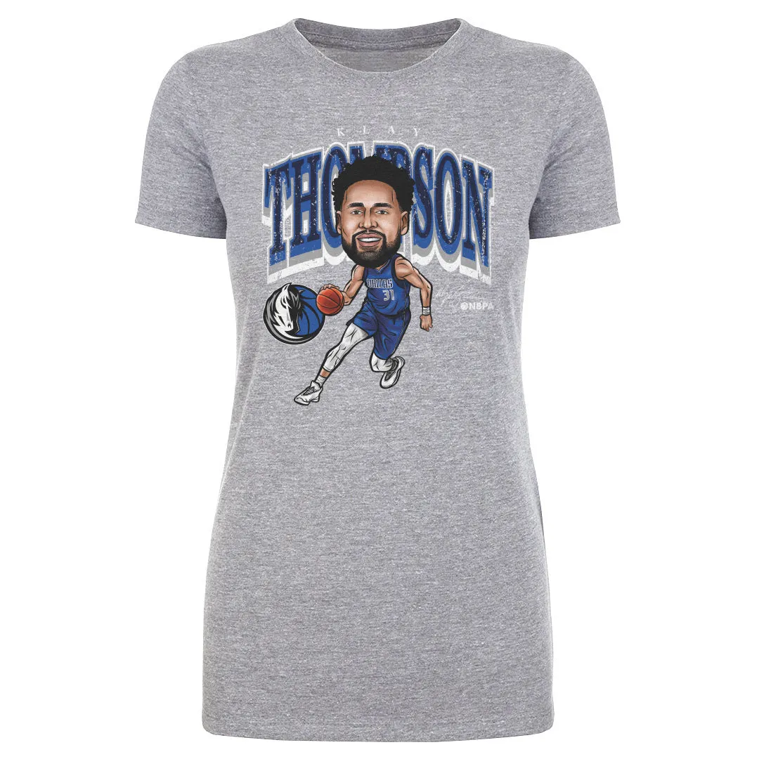 Klay Thompson Dallas Mavericks Cartoon WHT sold by 500 Level product image thumbnail 4