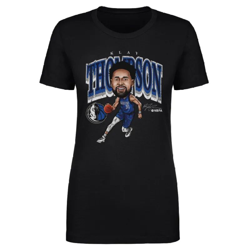 Klay Thompson Dallas Mavericks Cartoon WHT sold by 500 Level