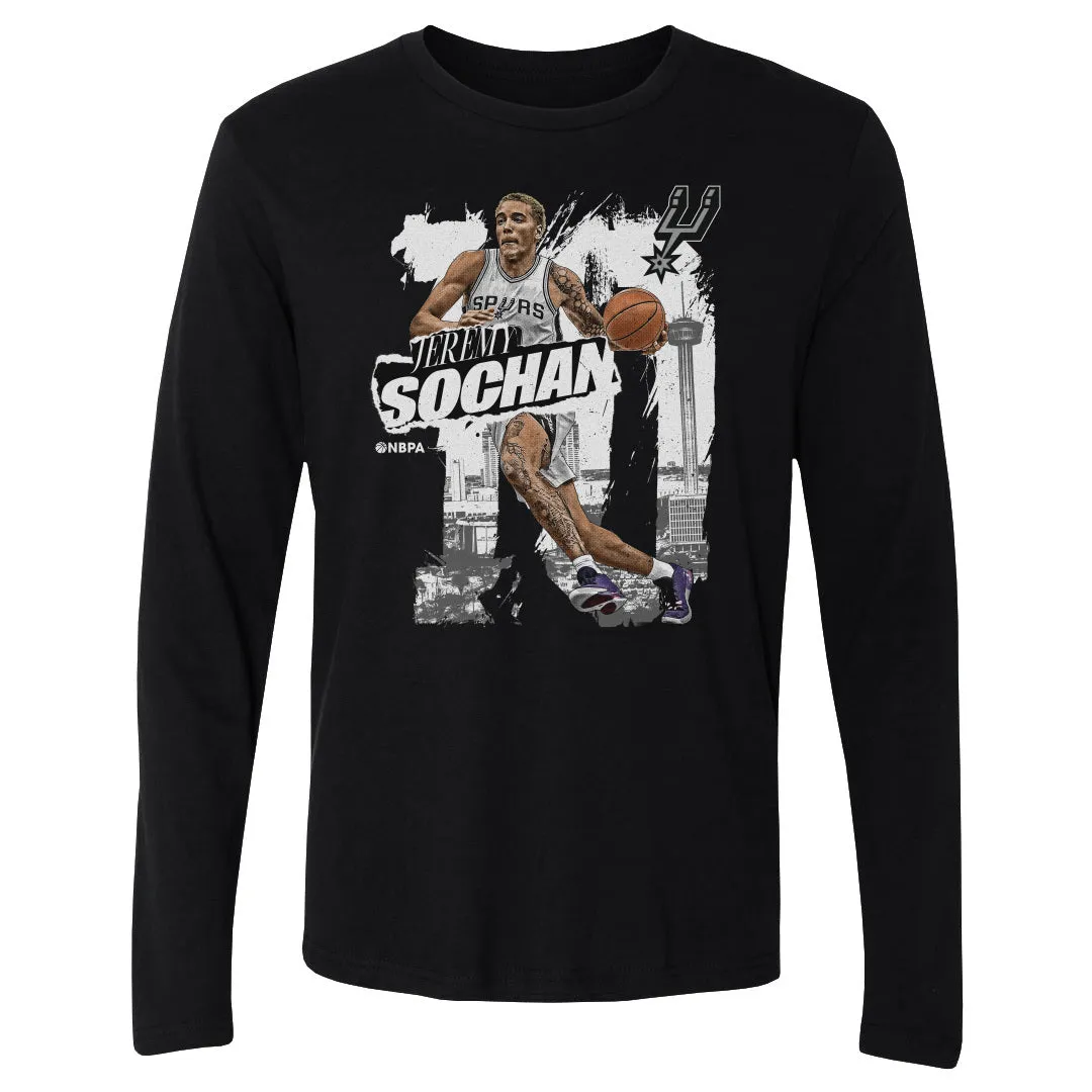 Jeremy Sochan San Antonio Spurs Rough WHT sold by 500 Level
