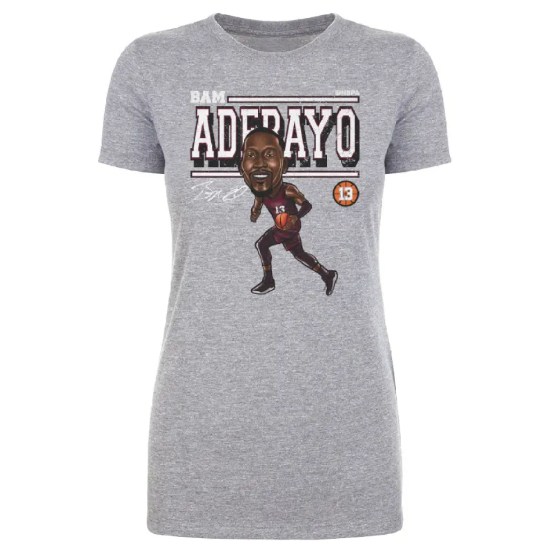 Bam Adebayo Miami Cartoon WHT sold by 500 Level