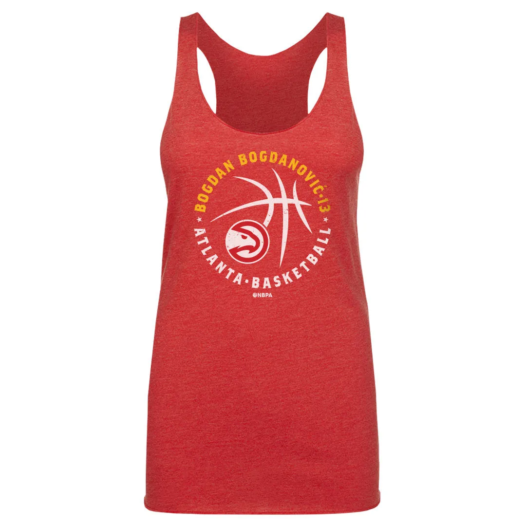 Bogdan Bogdanovic Atlanta Hawks Player Ball WHT sold by 500 Level product image thumbnail 2