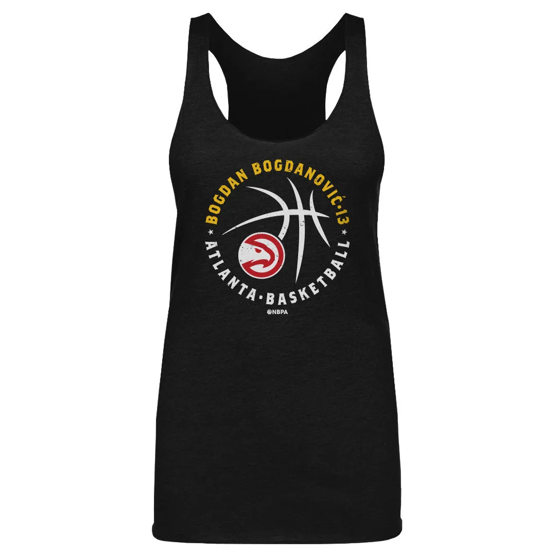 Bogdan Bogdanovic Atlanta Hawks Player Ball WHT sold by 500 Level product image thumbnail 3