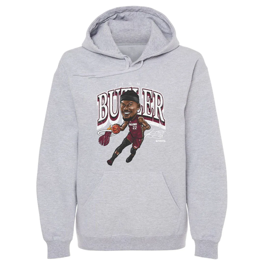 Jimmy Butler Miami Heat Cartoon WHT sold by 500 Level product image thumbnail 3
