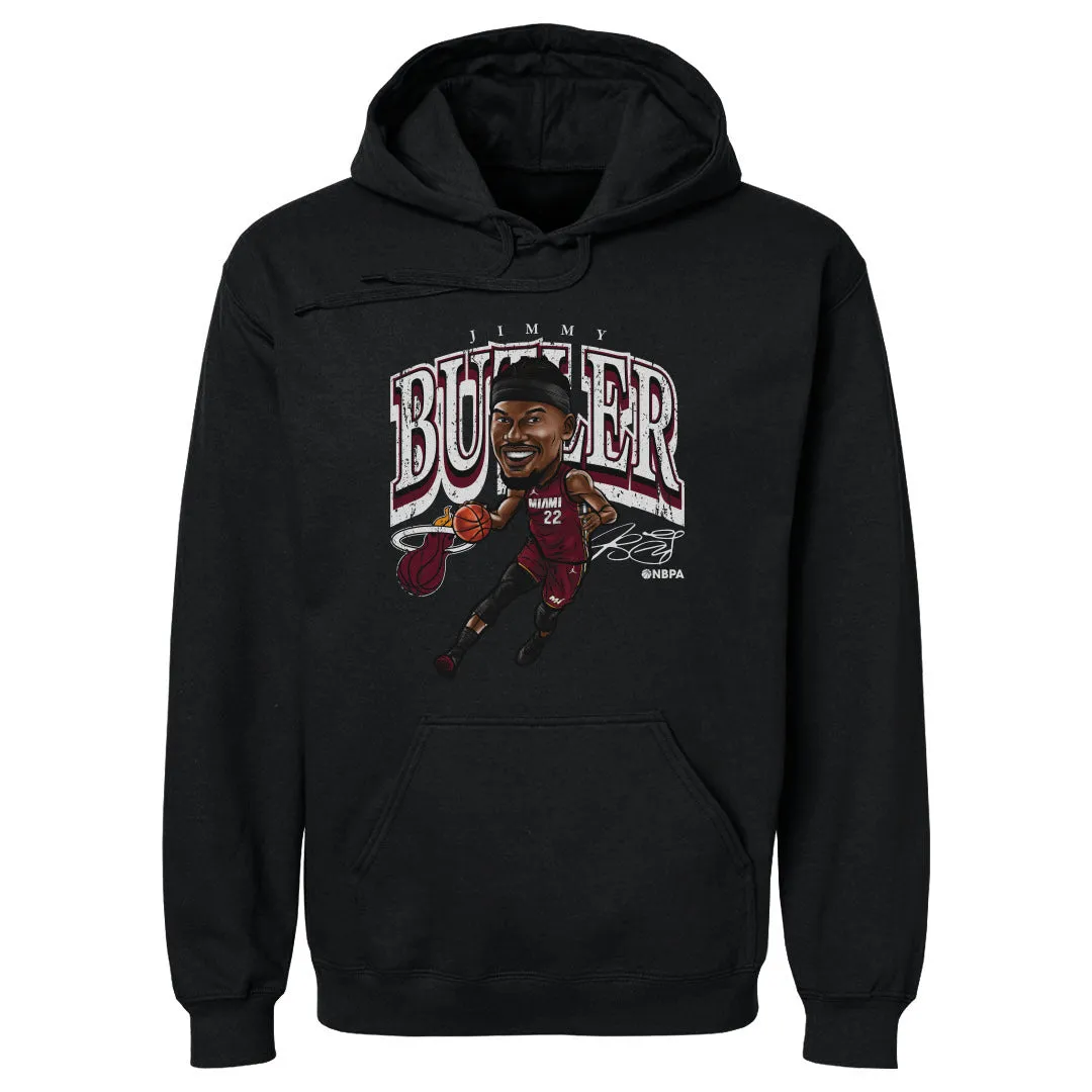 Jimmy Butler Miami Heat Cartoon WHT sold by 500 Level
