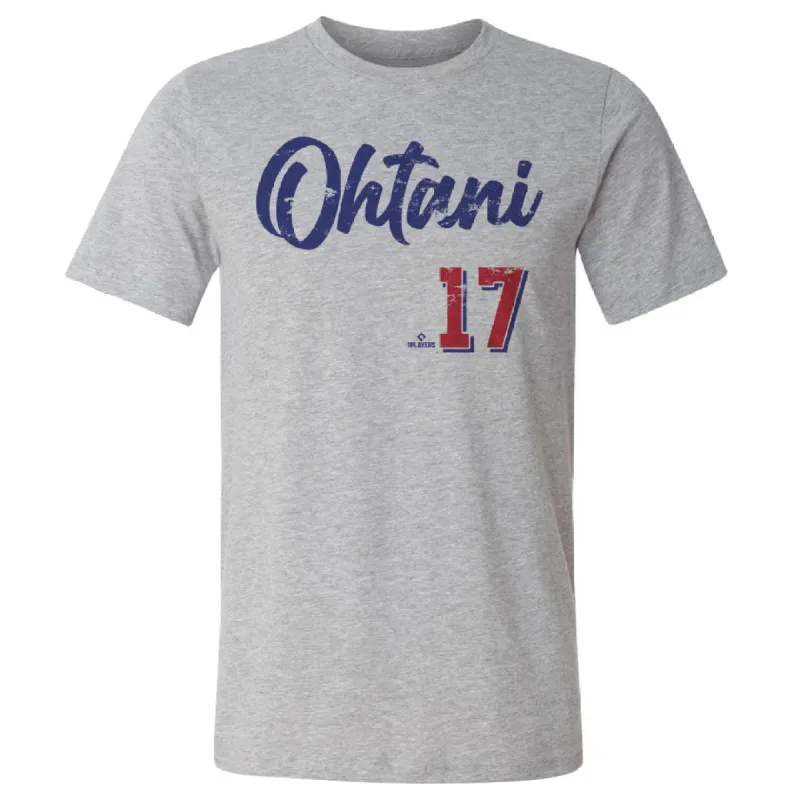 Shohei Ohtani Los Angeles D Script sold by 500 Level