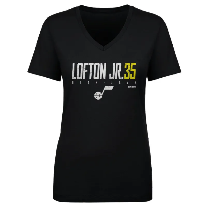 Kenneth Lofton Jr. Utah Jazz Elite WHT sold by 500 Level