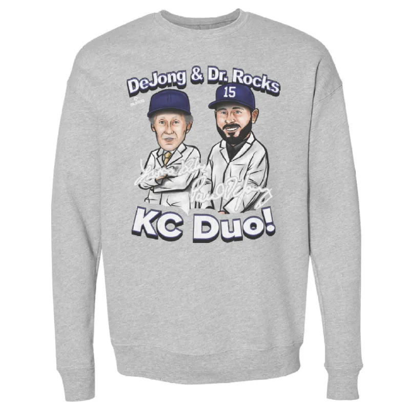 Paul DeJong & Dr. Rocks Kansas City Cartoon WHT sold by 500 Level