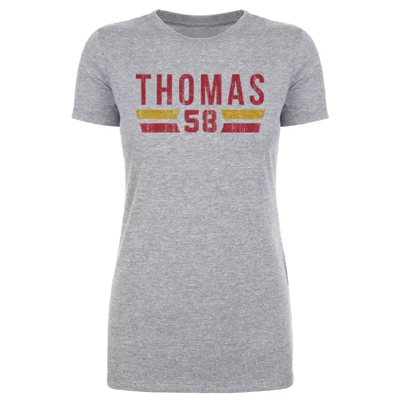Derrick Thomas Kansas City Font sold by 500 Level