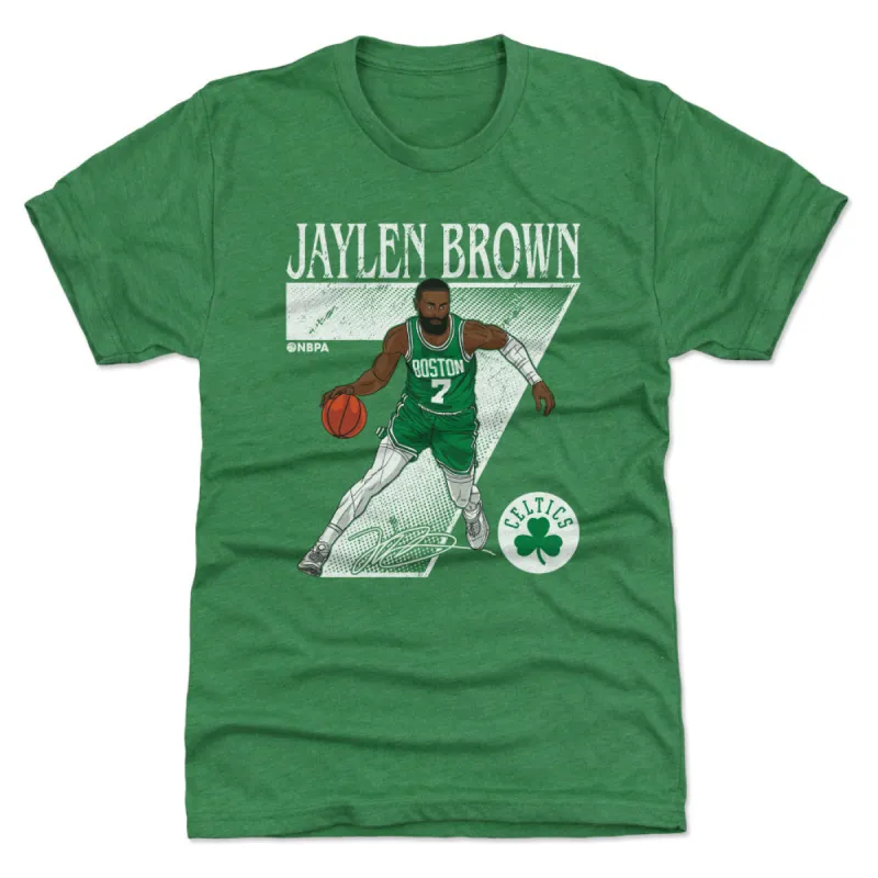 Jaylen Brown Boston Celtics Number WHT sold by 500 Level