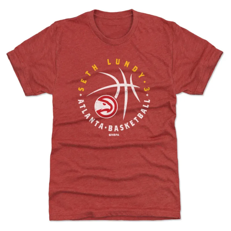 Seth Lundy Atlanta Hawks Player Ball WHT sold by 500 Level