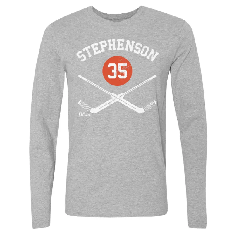 Wayne Stephenson Philadelphia 35 Goalie Sticks WHT sold by 500 Level