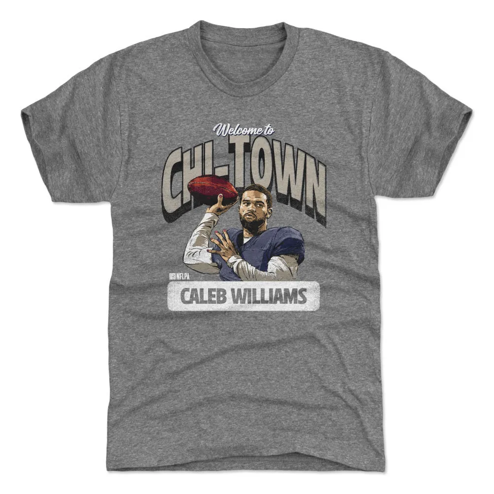 Caleb Williams Chicago Welcome To Chi-Town WHT sold by 500 Level