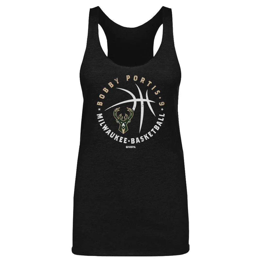 Bobby Portis Milwaukee Bucks Player Ball WHT sold by 500 Level product image thumbnail 2