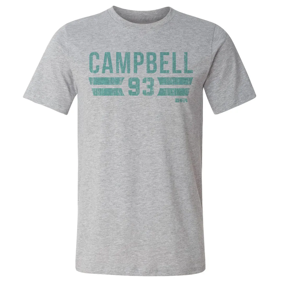 Calais Campbell Miami Font sold by 500 Level