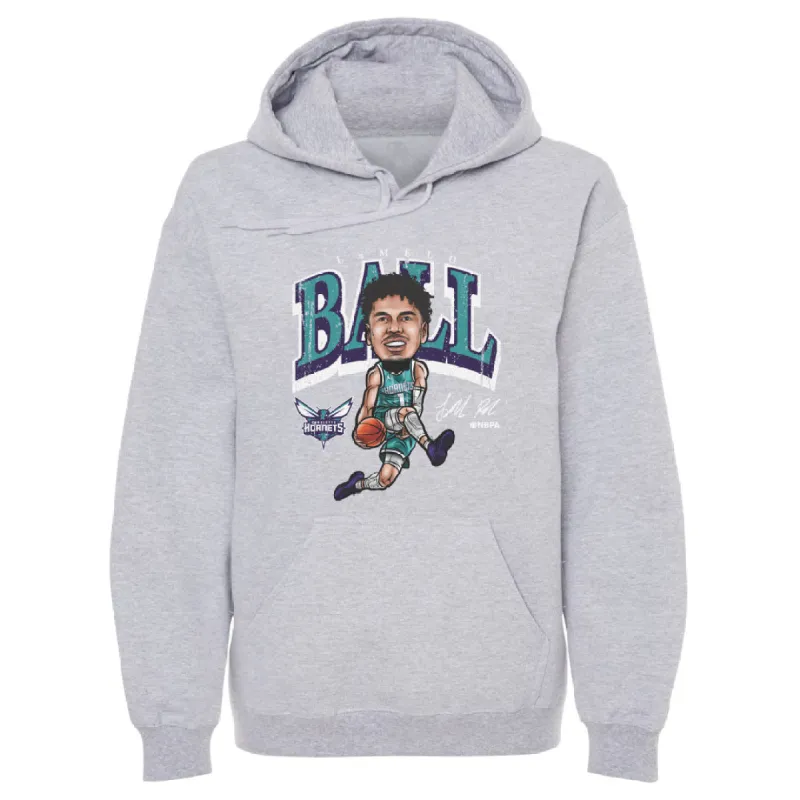 LaMelo Ball Charlotte Hornets Cartoon WHT sold by 500 Level
