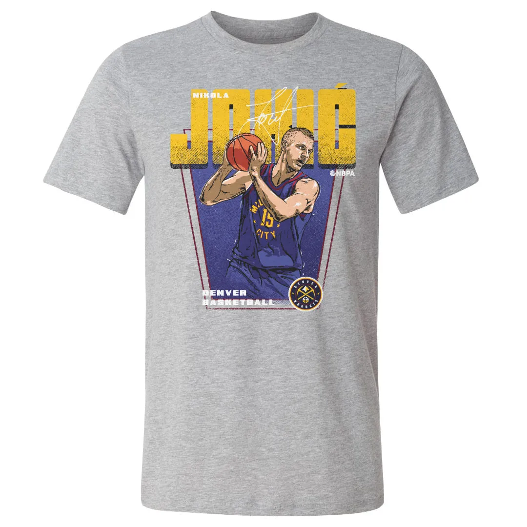 Nikola Jokic Denver Nuggets Premiere WHT sold by 500 Level product image thumbnail 2