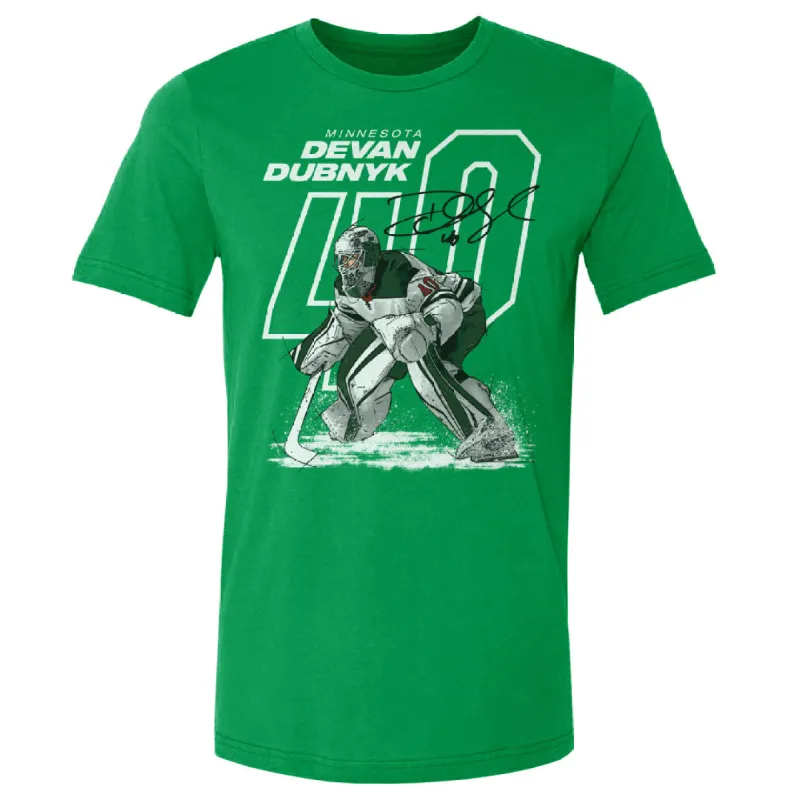 Devan Dubnyk Minnesota Offset WHT sold by 500 Level