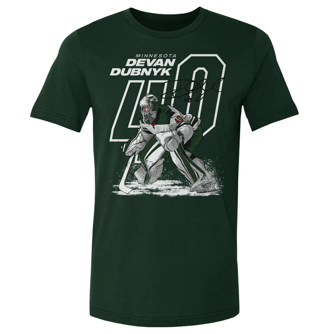 Devan Dubnyk Minnesota Offset WHT sold by 500 Level product image thumbnail 2