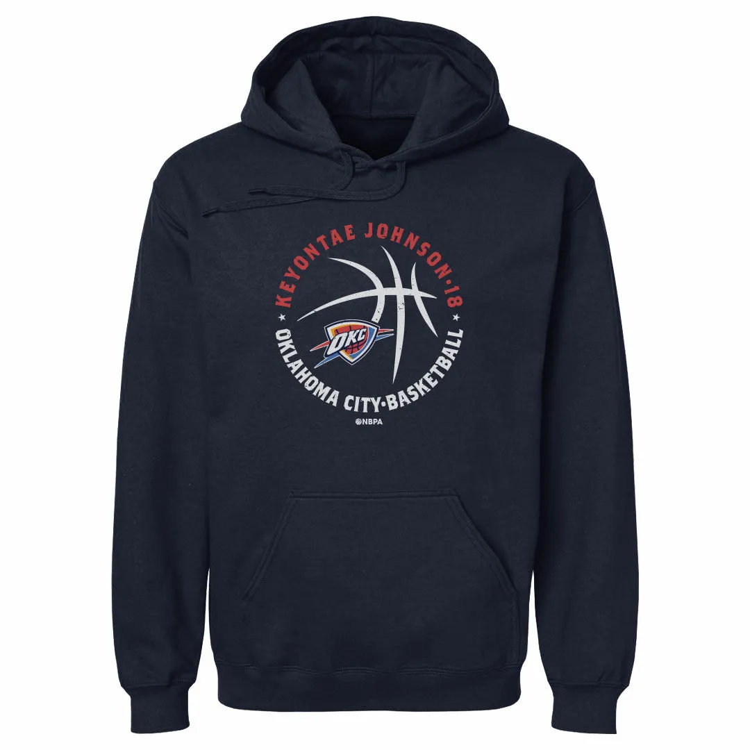Keyontae Johnson Oklahoma City Thunder Player Ball WHT sold by 500 Level product image thumbnail 3