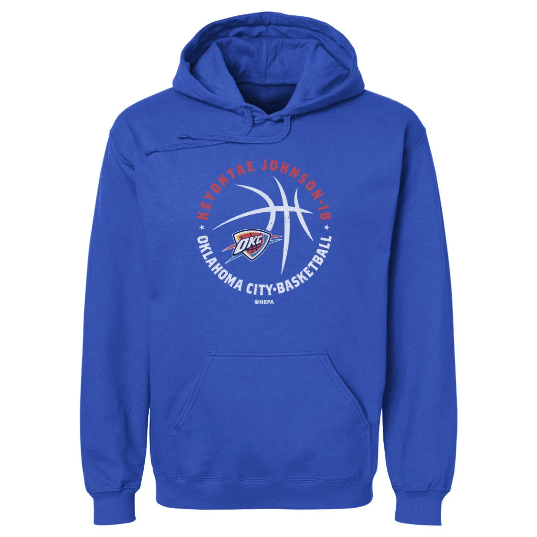 Keyontae Johnson Oklahoma City Thunder Player Ball WHT sold by 500 Level