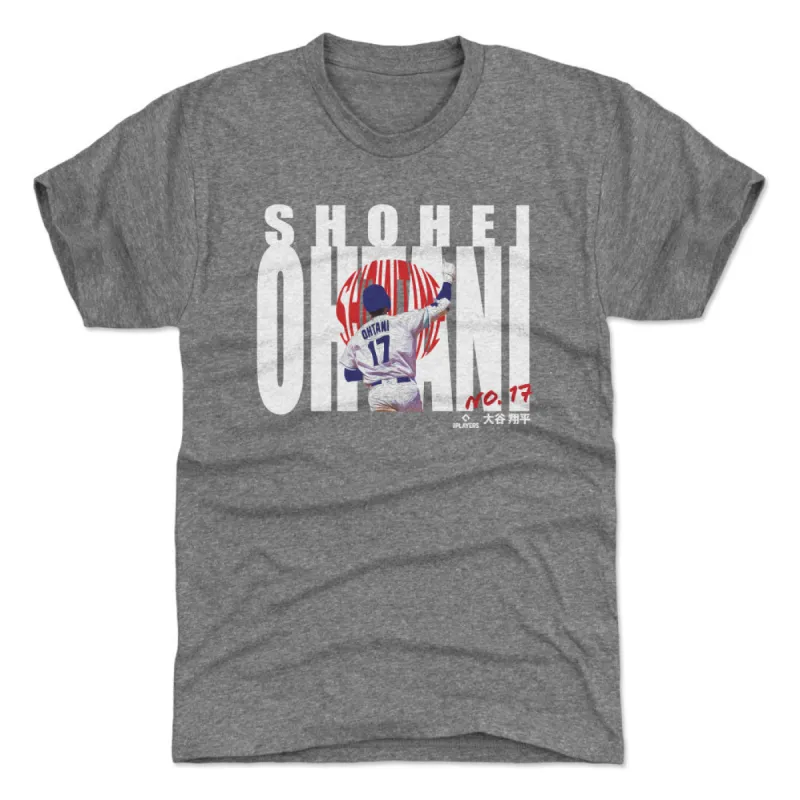 Shohei Ohtani Los Angeles D Bold Name WHT sold by 500 Level