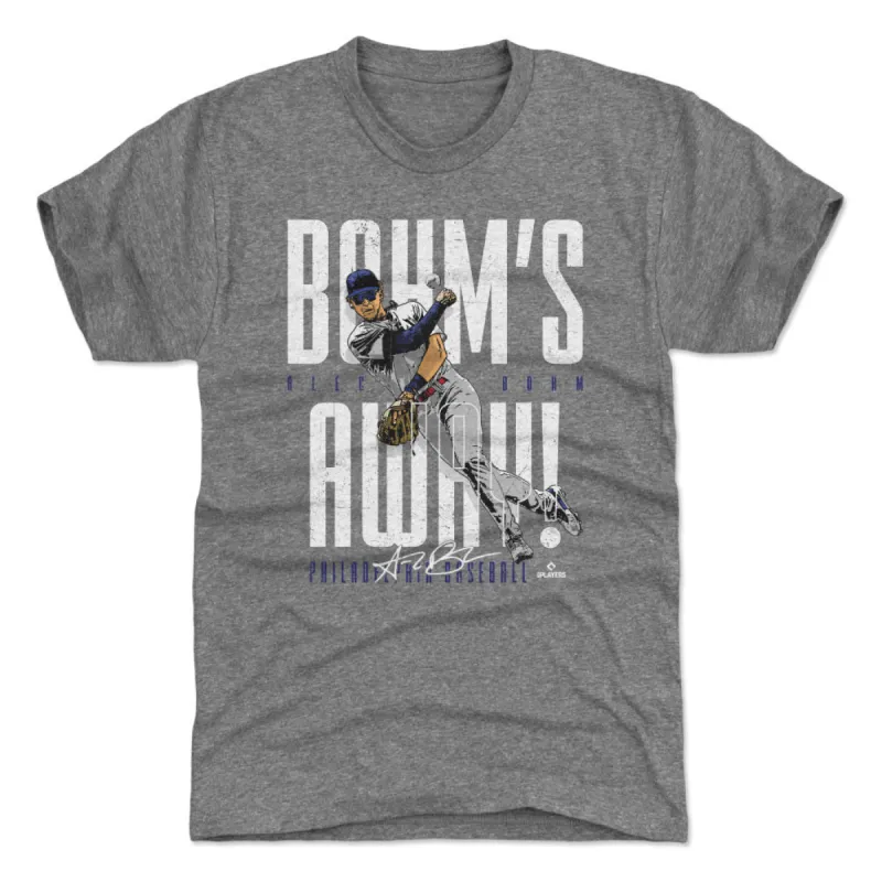 Alec Bohm Philadelphia Bohm's Away Throw WHT sold by 500 Level