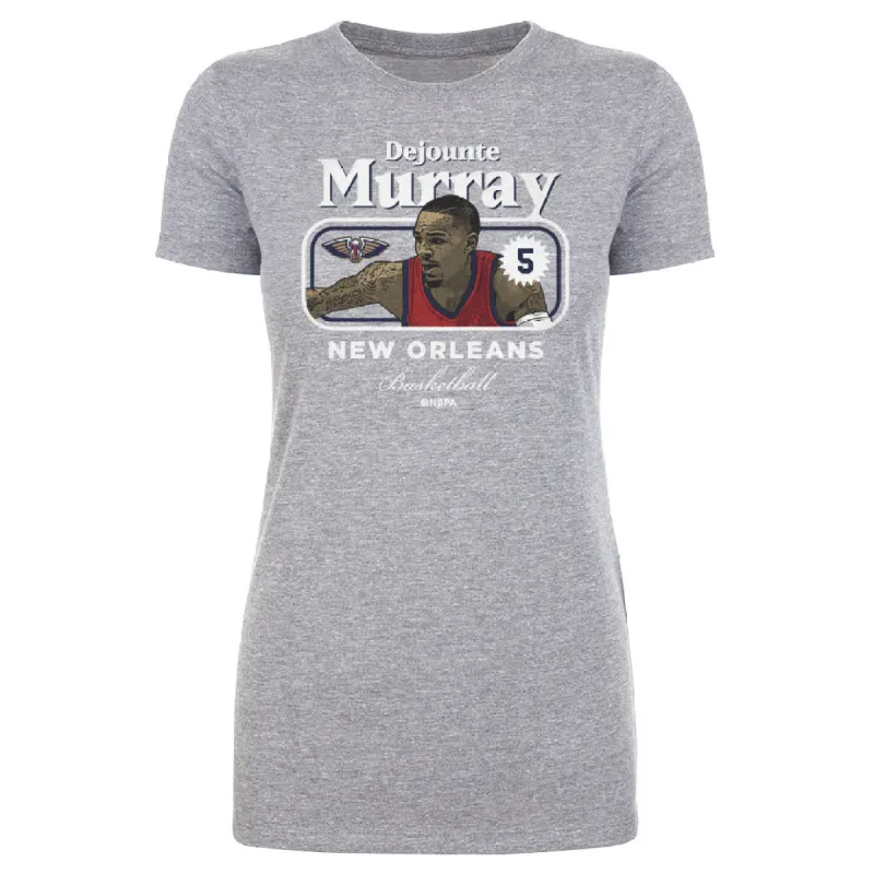 Dejounte Murray New Orleans Pelicans Cover WHT sold by 500 Level