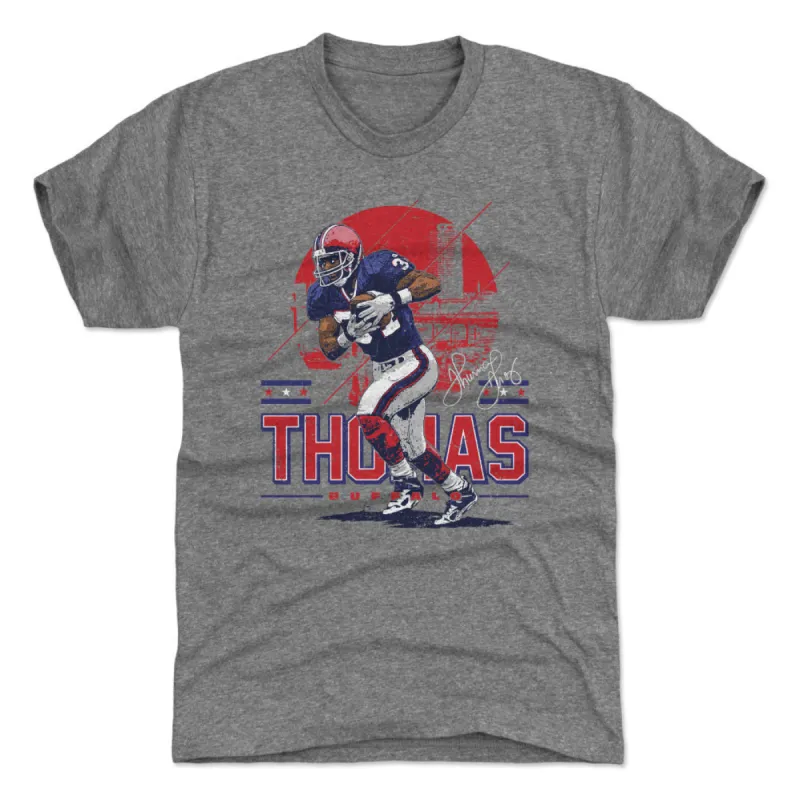 Thurman Thomas Buffalo Player Skyline WHT sold by 500 Level