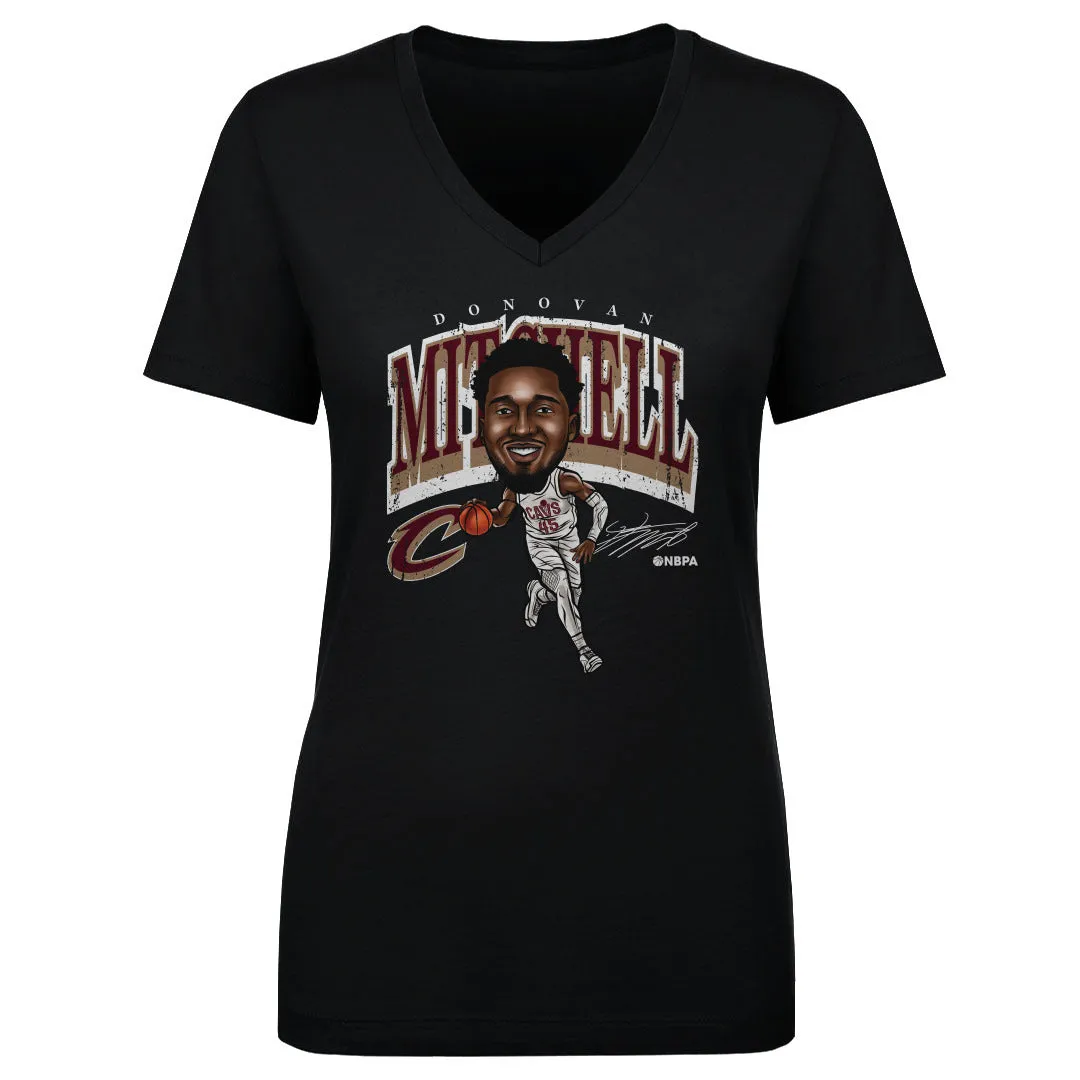 Donovan Mitchell Cleveland Cavaliers Cartoon WHT sold by 500 Level product image thumbnail 2