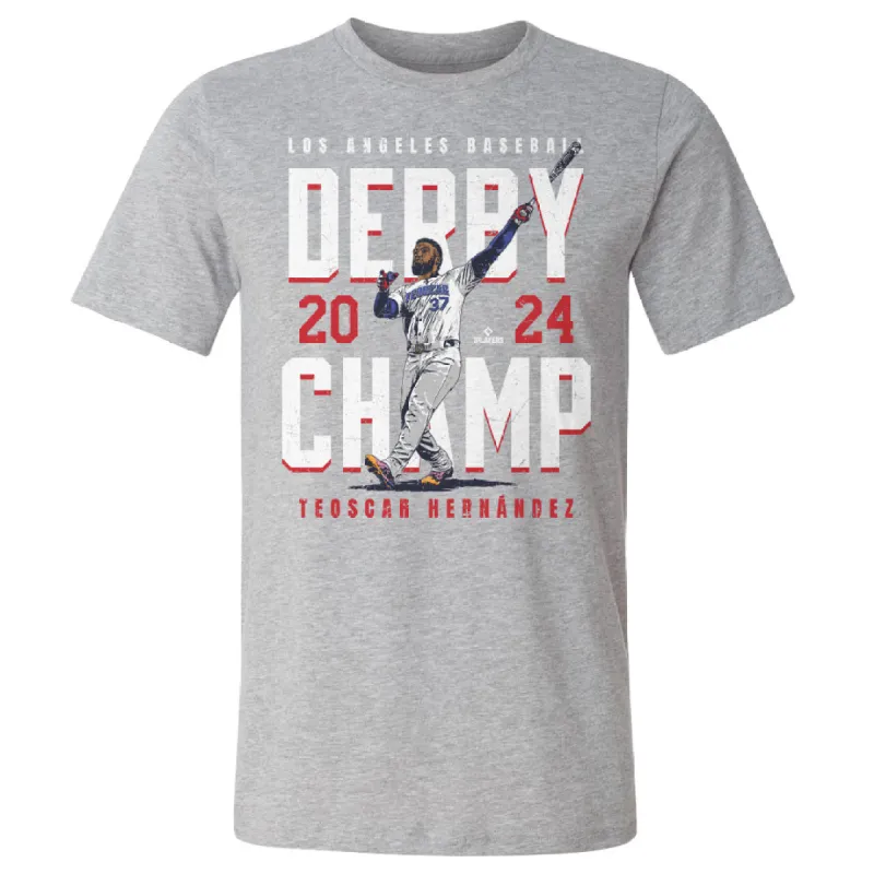 Teoscar Hernandez Los Angeles D Derby Champ WHT sold by 500 Level